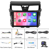 10.1 Inch Car Mp5 Player For Nissan Teana 13-16 - 4G Edition 4 + 64G - Standard + Ahd Camera - Side View