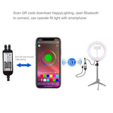 7.9 Dual Colour Led Ring Light with Usb Dimmable for Vlogging and Photography - Black - Extra Image