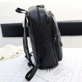 Men Casual Leather Shoulder Bag - Brown - 45-Degree Angle
