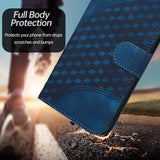 For Samsung Galaxy Z Fold4 5G Embossed Elephant Head Phone Case With Lanyard - Pink - Extra Image