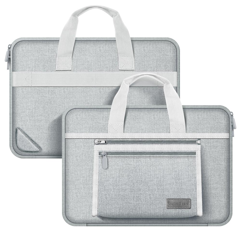 Portable Oxford Laptop Bag - Durable Fabric Multiple Colours - Grey
