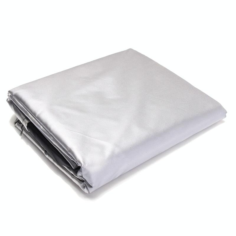 Waterproof Dustproof Protection Cover for Bathtub Pool Table & Chair - 218x218x30cm - Black