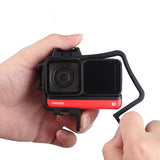 Insta360 one r Protective Cage with Tripod Adapter and Cold Shoe - 45-Degree Angle