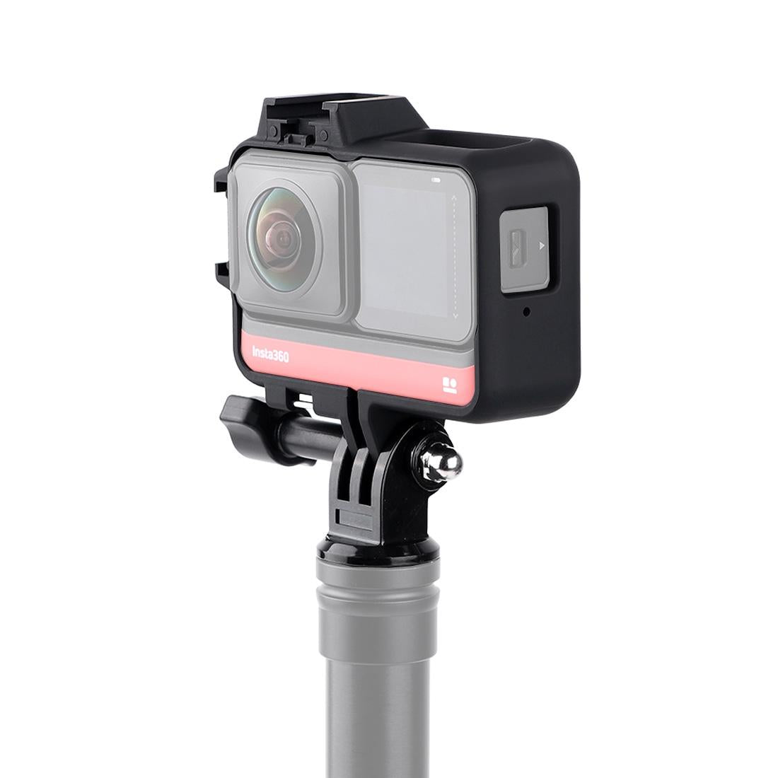 Insta360 one r Protective Cage with Tripod Adapter and Cold Shoe