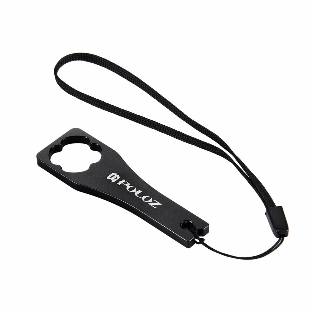 Aluminum Tighten Screw Cap Wrench for Gopro Hero11 - Black