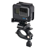 2.8cm Diameter Universal Handlebar Mount for Gopro Hero12 - Bike / Motorcycle - Side View