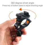 2.8cm Diameter Universal Handlebar Mount for Gopro Hero12 - Bike / Motorcycle - 45-Degree Angle