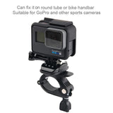2.8cm Diameter Universal Handlebar Mount for Gopro Hero12 - Bike / Motorcycle - Close-Up Angle