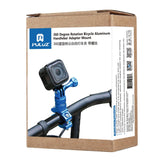 Universal Bike Handlebar Mount for Action Cameras - 360 Degree Rotation - Pu223B - Extra Image