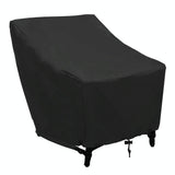 Waterproof Oxford Cloth Furniture Set Cover - Protects Outdoor Table and Chairs - 102x79x70cm - Black