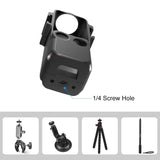 Dual Cold Shoe Adapter Bracket for Dji Pocket 3 Cage - Low Angle