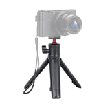Foldable Tripod Selfie Stick with Ball Head for Gopro Hero 12 - Rear View