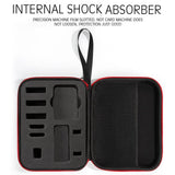 Compact Carrying Case for Dji Action 3 - 21x16x6cm - Top-Down View
