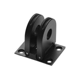 Foldable Tripod Mount for Gopro Hero12 - Finger Adapter - Top-Down View