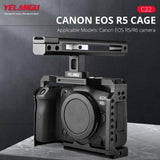 Video Camera Cage Stabilizer With Handle for Canon R5 / R6 - Extra Image