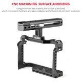 Video Camera Cage Stabilizer With Handle for Canon R5 / R6 - Extra Image