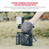 Video Camera Cage Stabilizer With Handle for Canon R5 / R6 - Extra Image