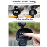 Protective Sunshade Hood for Dji Pocket 3 Screen - 45-Degree Angle