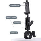 Adjustable 360 Degree Bike / Motorcycle Handlebar Mount for Action Cameras