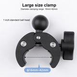 Adjustable 360 Degree Bike / Motorcycle Handlebar Mount for Action Cameras - 45-Degree Angle