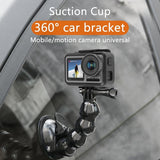 Universal Suction Cup Mount for Gopro and Other Action Cameras