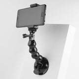 Universal Suction Cup Mount for Gopro and Other Action Cameras - Close-Up Angle