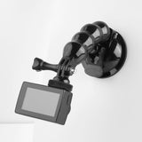 Universal Suction Cup Mount for Gopro and Other Action Cameras - Low Angle