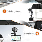 Universal Suction Cup Mount for Gopro and Other Action Cameras - Extra Image
