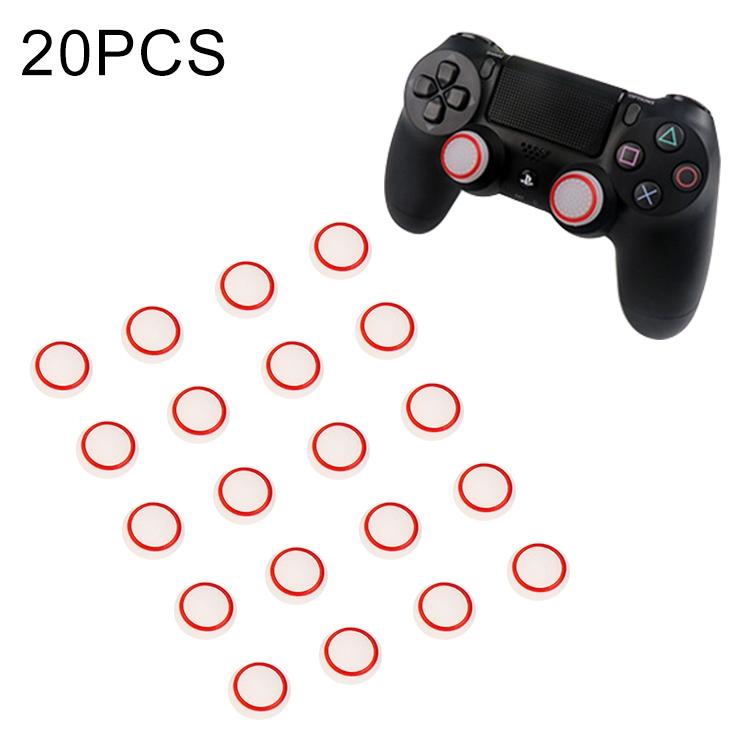 20 Luminous Silicone Gamepad Covers for Ps4 / Ps3 / Ps2 / Xbox360 / Xboxone / Wiiu - Black