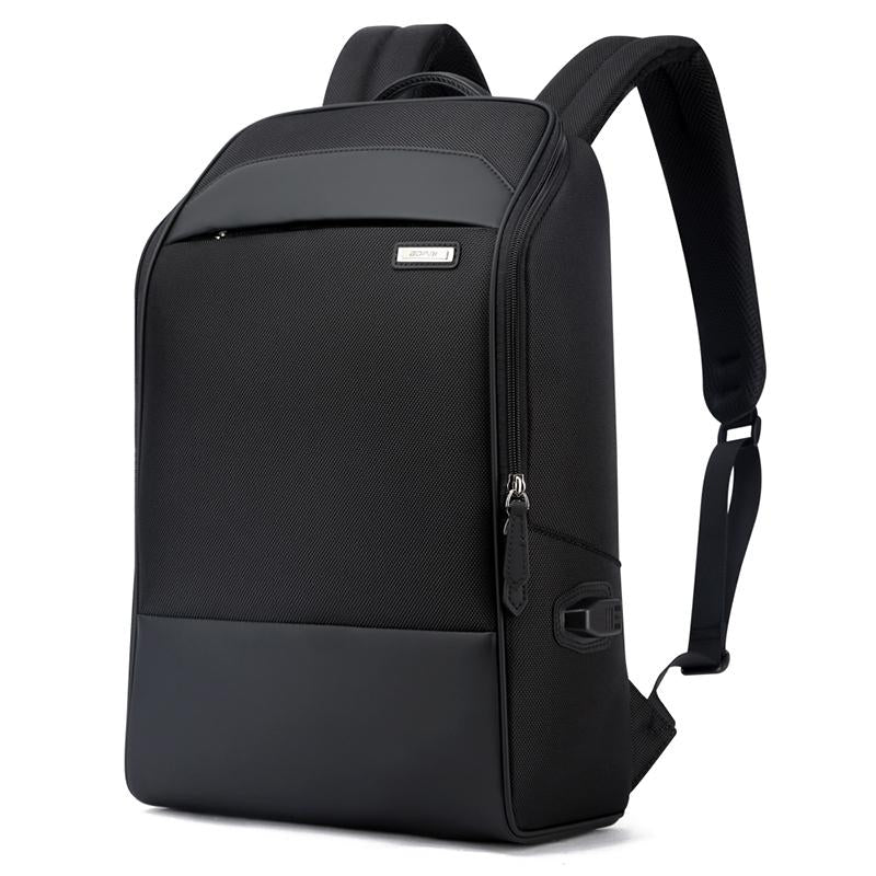 Waterproof Anti-Theft Usb Shoulder Bag - Large Capacity - Black
