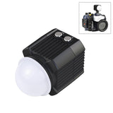 60m Waterproof Led Diving Light for Gopro Hero 12 - Perfect for Underwater Photography - Front View