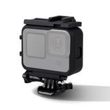 Protective Case with Mount and Base for Gopro Hero10 / 9 - Long Screw - Front View