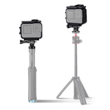 Protective Case with Mount and Base for Gopro Hero10 / 9 - Long Screw - 45-Degree Angle