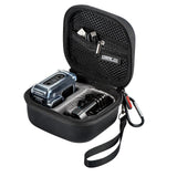 Gopro Hero11 Diamond Texture Leather Storage Bag - 45-Degree Angle