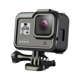 Protective Frame Mount for Gopro Hero8 - Durable Pc / Abs - Front View