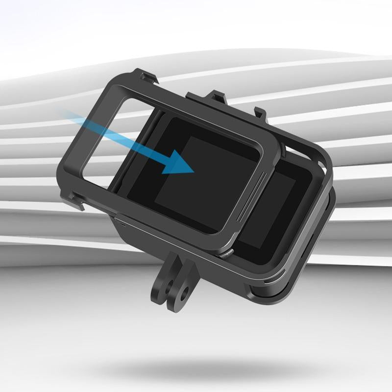 Protective Frame Mount for Gopro Hero8 - Durable Pc / Abs