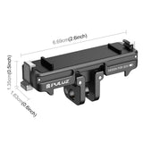 Quick Release Magnetic Base Mount for Insta360 Go3 - Top-Down View