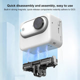 Quick Release Magnetic Base Mount for Insta360 Go3 - Close-Up Angle