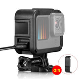 Expandable Cage with Side Cover for Gopro Hero 9-12 - Front View