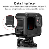 Expandable Cage with Side Cover for Gopro Hero 9-12 - 45-Degree Angle