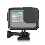 Expandable Cage with Side Cover for Gopro Hero 9-12 - Close-Up Angle