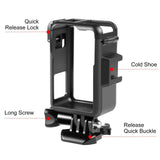 Plastic Cage with Cold Shoes for Dji Action Camera
