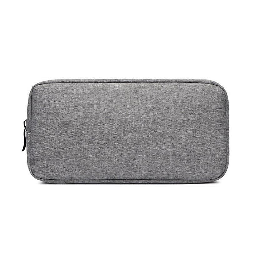 Versatile Headphone Charger & Data Cable Storage Bag - 23 x 11.5 x 5.5cm - Black