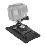 360 Degree Rotating Quick Release Backpack Strap Mount for Gopro Hero12 - Side View