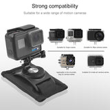 360 Degree Rotating Quick Release Backpack Strap Mount for Gopro Hero12 - Extra Image