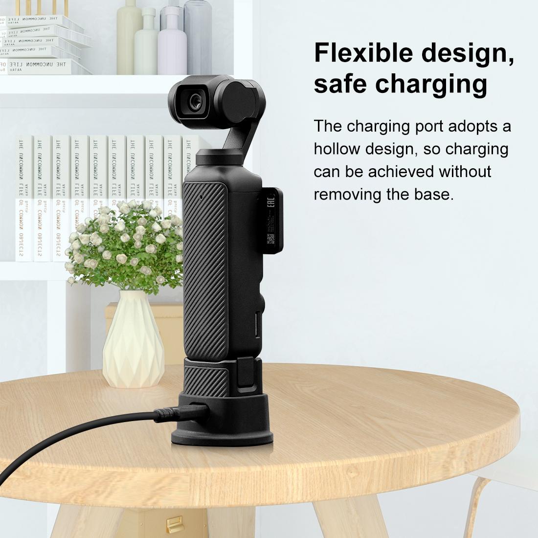 Desktop Charging Base for Dji Pocket 3 Silicone Dock