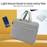 15.6 Inch Waterproof Laptop Handbag in Oxford Cloth - Pink - Rear View