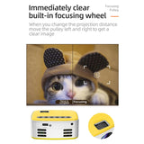 T20 320X240 400 Lumens Portable Home Theater Led Hd Digital Projector Same Screen Version - Close-Up Angle