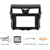 10.1 Inch Car Mp5 Player For Nissan Teana 13-16 - 4G 8 + 128G Reversing Video Screen - Standard + Ahd Camera - Top-Down View