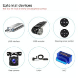10.1 Inch Car Mp5 Player For Nissan Teana 13-16 - 4G 8 + 128G Reversing Video Screen - Standard + Ahd Camera - Extra Image